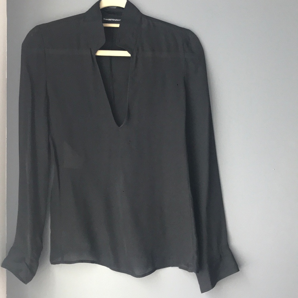 Emporio Armani Sheer Blouse